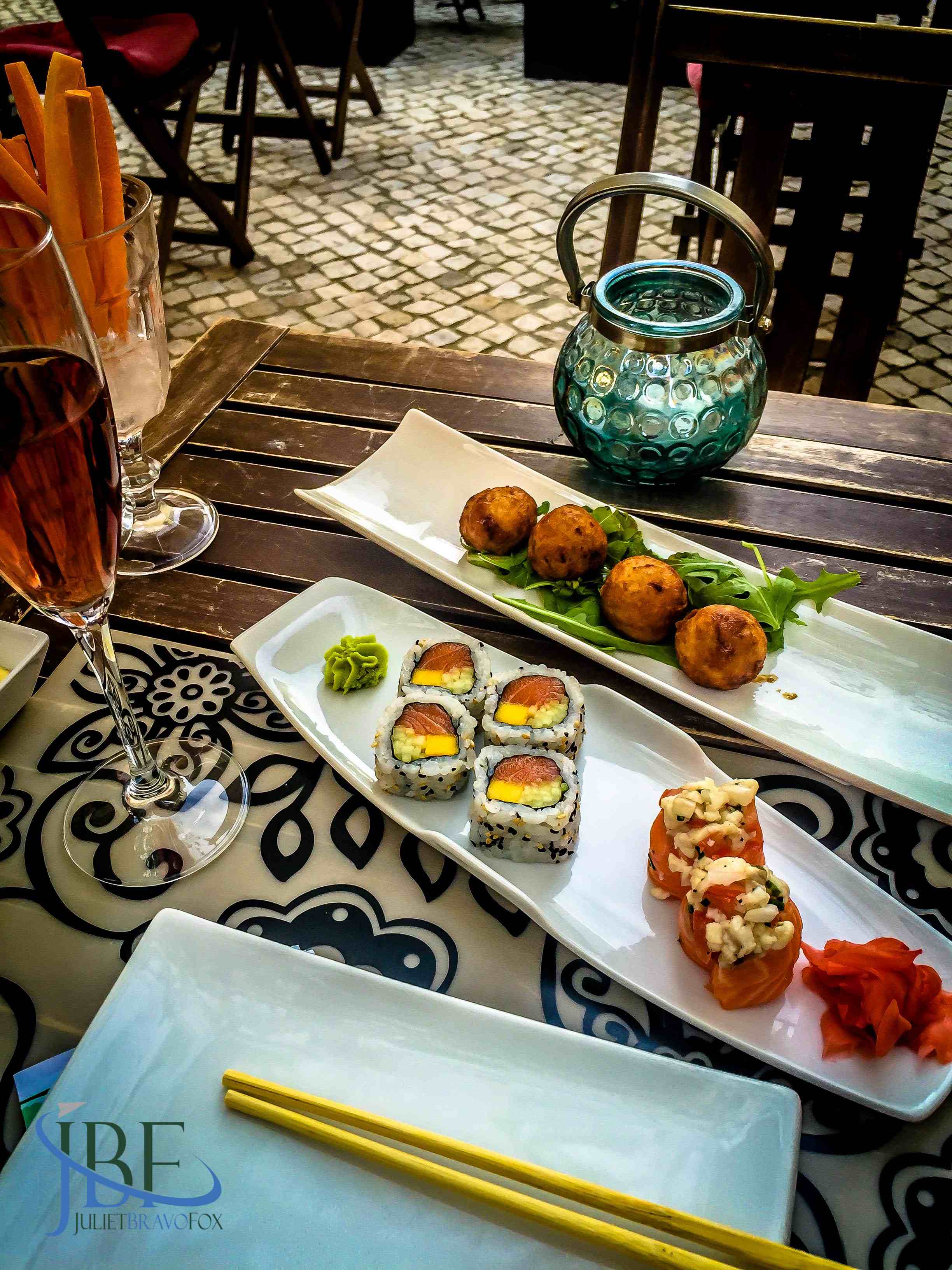 Rosé Sparkles & Sushi